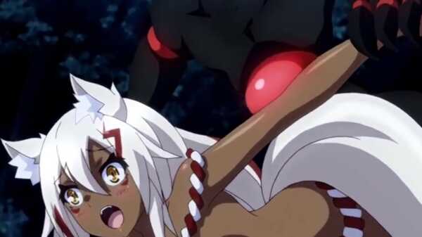 Хентай Hyakkiya Tantei Jimusho: Hyakkiya Hikari no Youkai Jikenbo. Часть 4