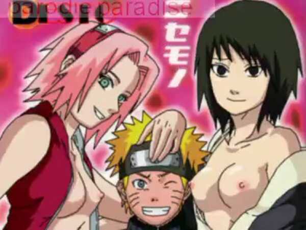 Хентай Naruto x shizune x sakura x tsunade
